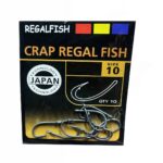 Carlige Crap Regal Fish Teflonate Marimea 10/10buc